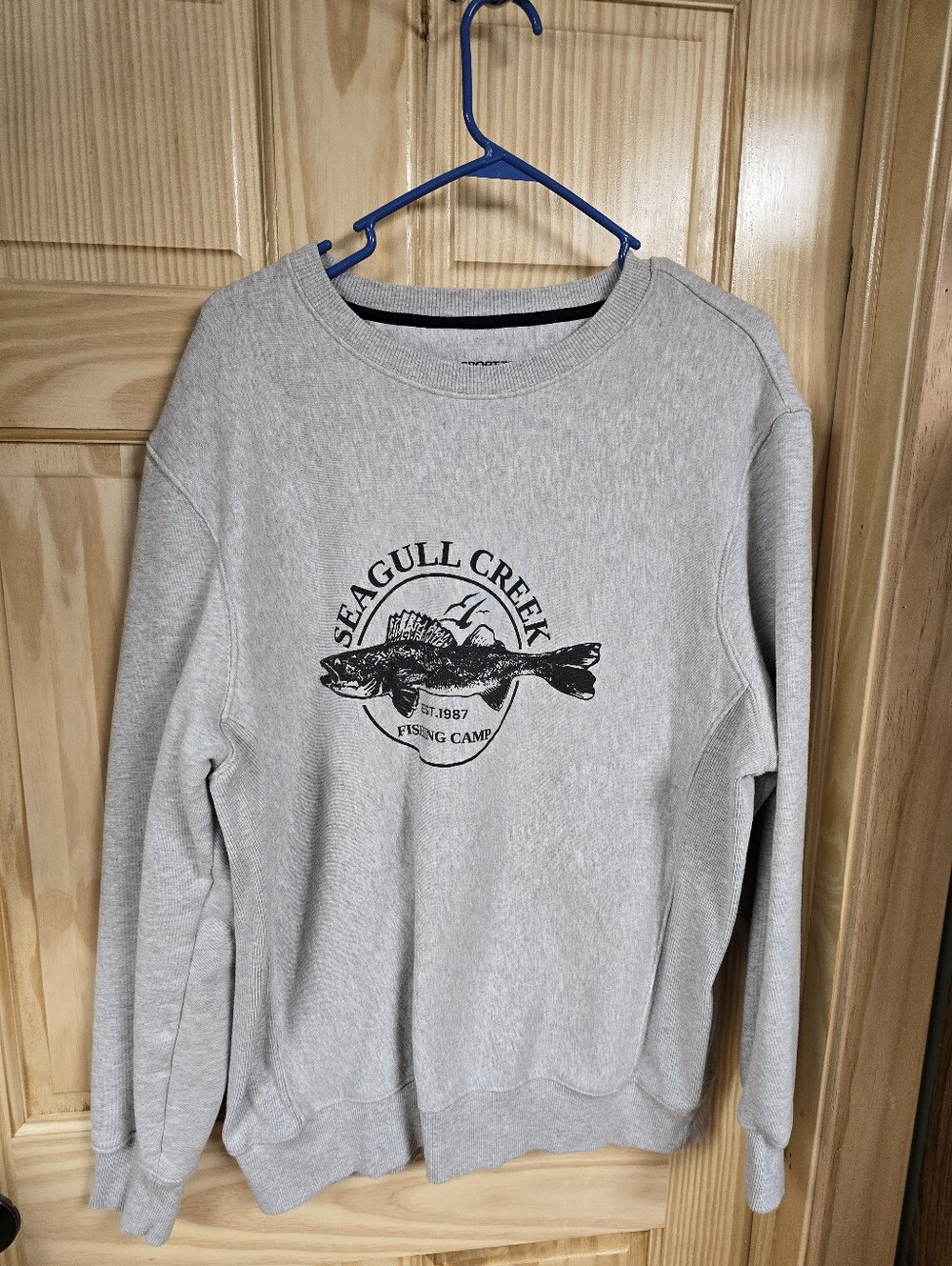 Gray Crewneck Sweatshirt - Men's